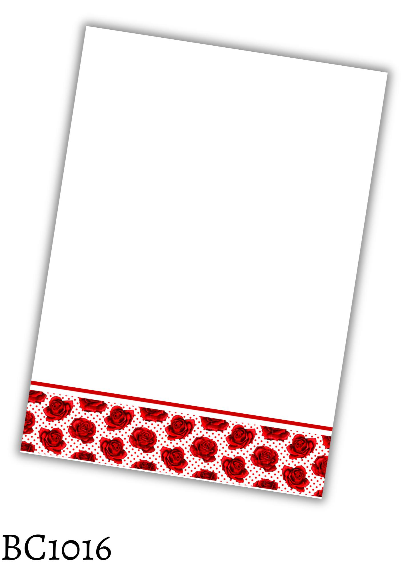 Rose Bow Card