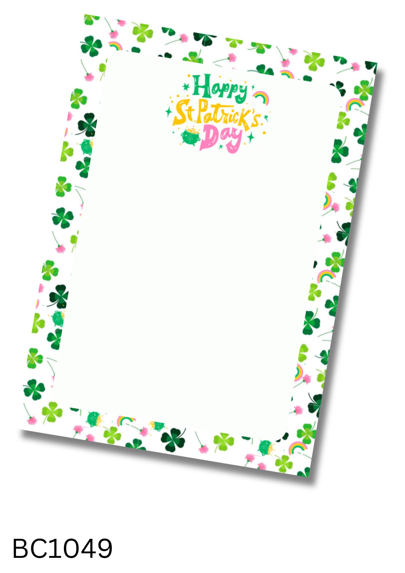St Patricks Day Bow cards