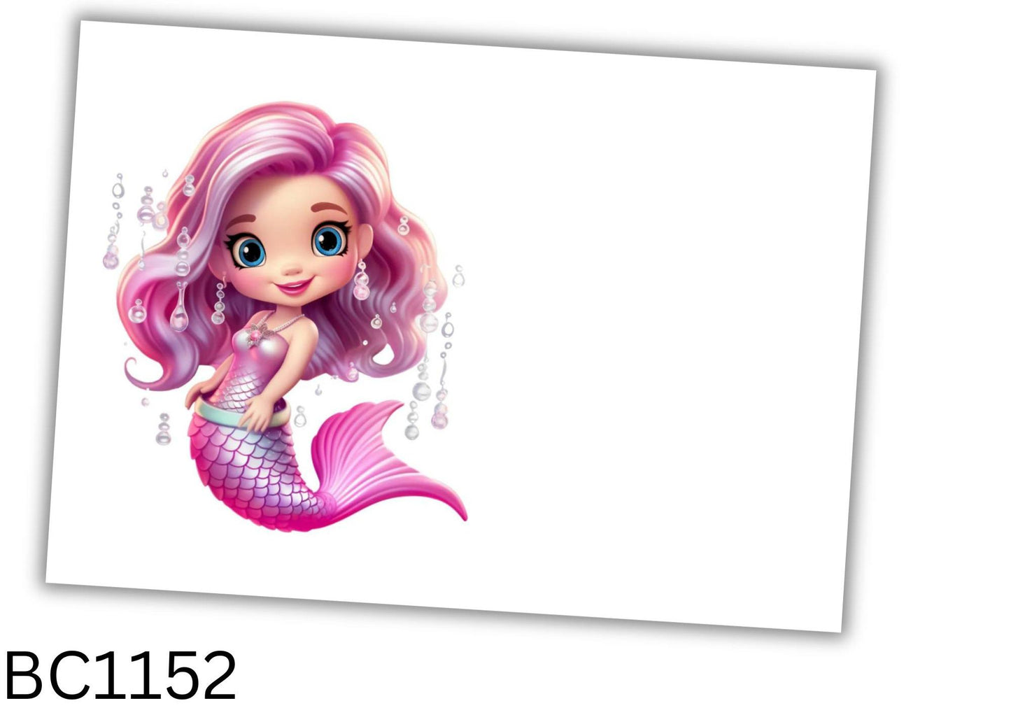 Mermaid Bow Card