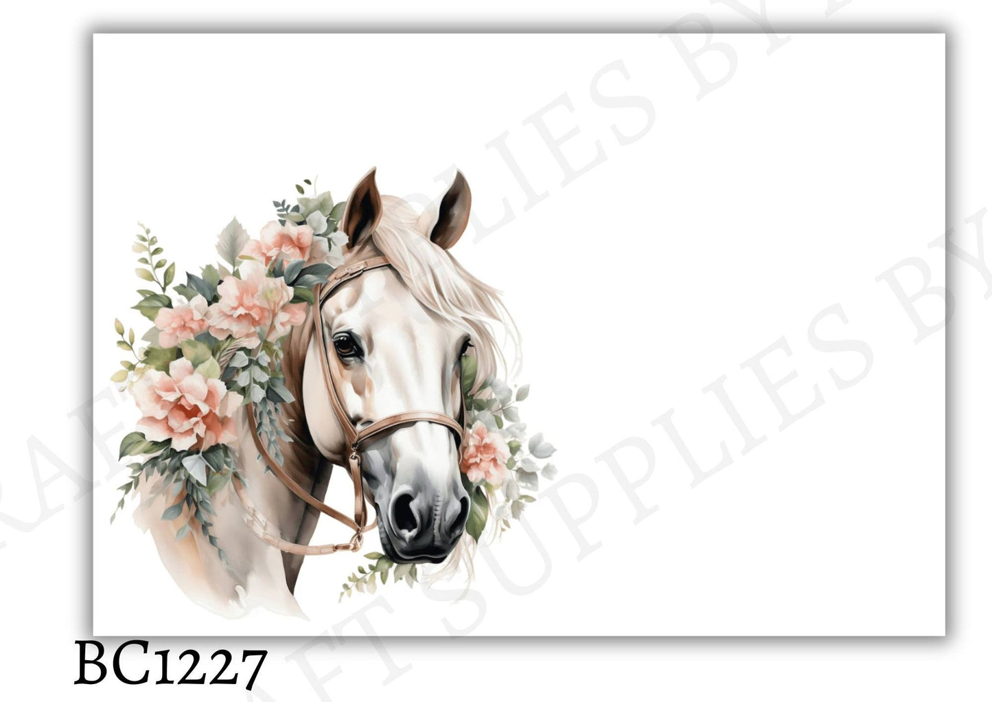 Horse Bow Card