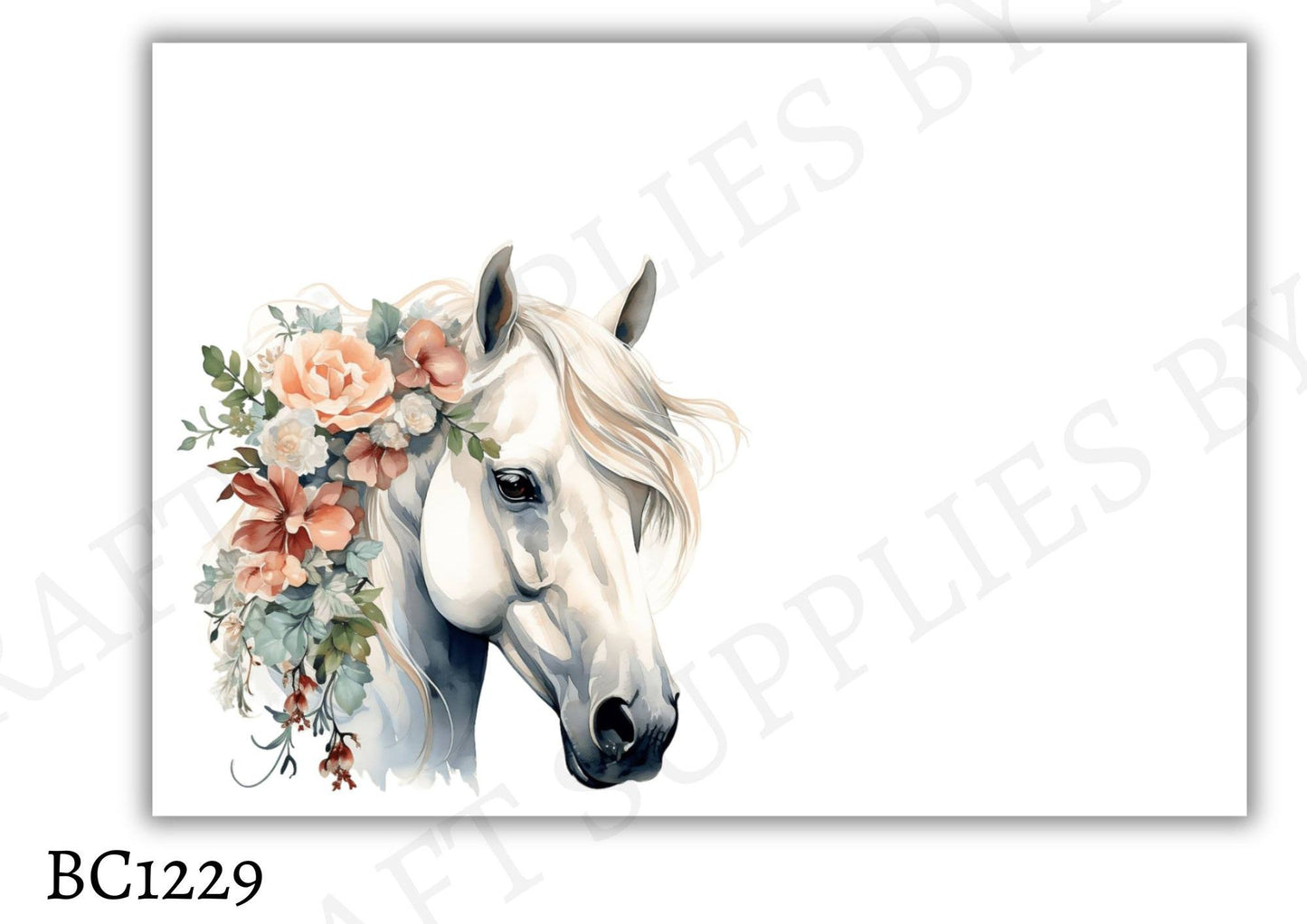 Horse Bow Card