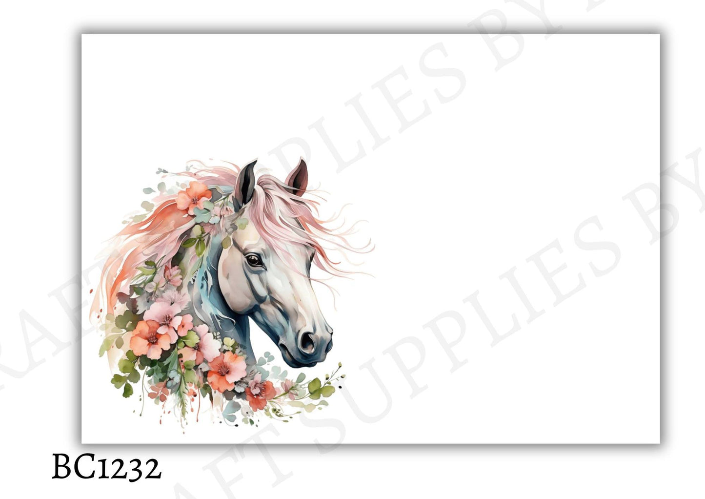 Horse Bow Card