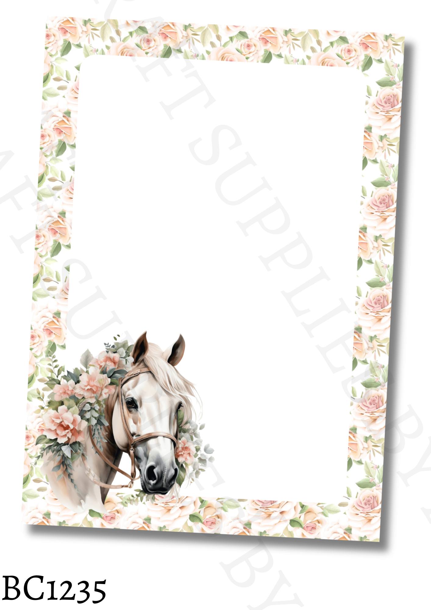 Horse Bow Card