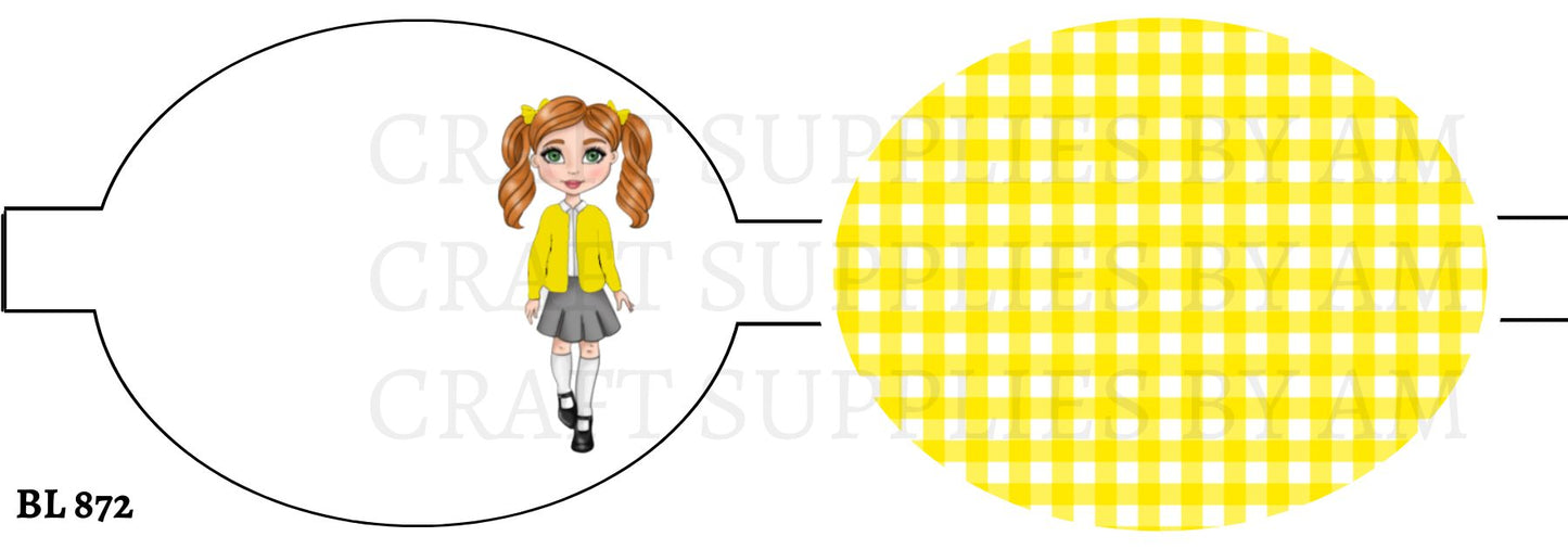 School Precut Bow Loop