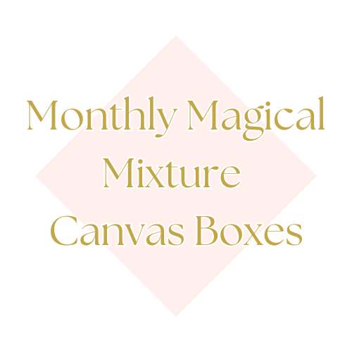April Monthly Magical Mixture Canvas Box