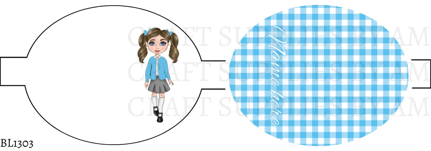School Precut Bow Loop