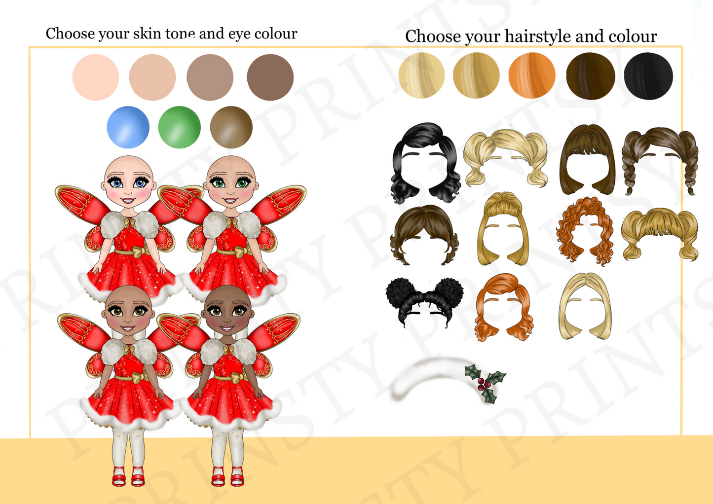 Christmas Fairy Wall Art