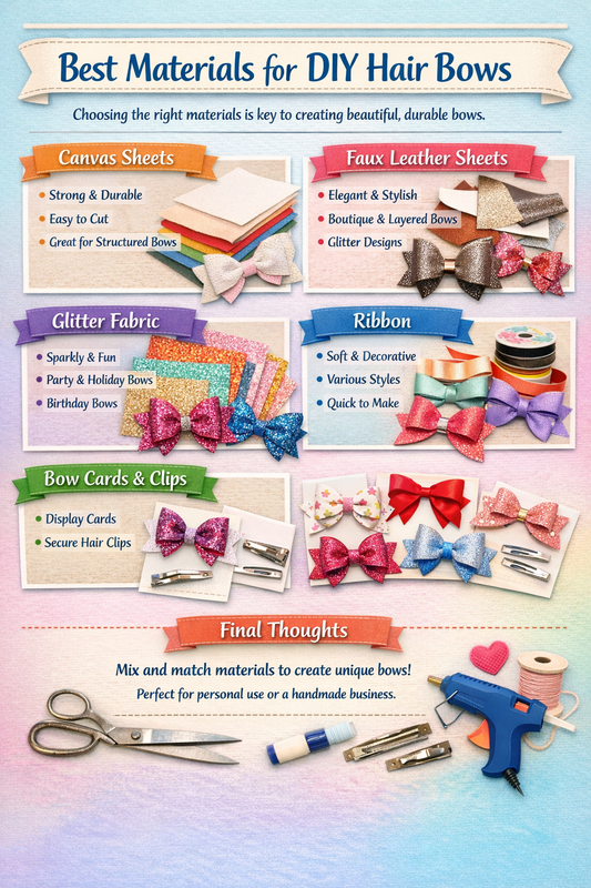 Best Materials for DIY Hair Bows