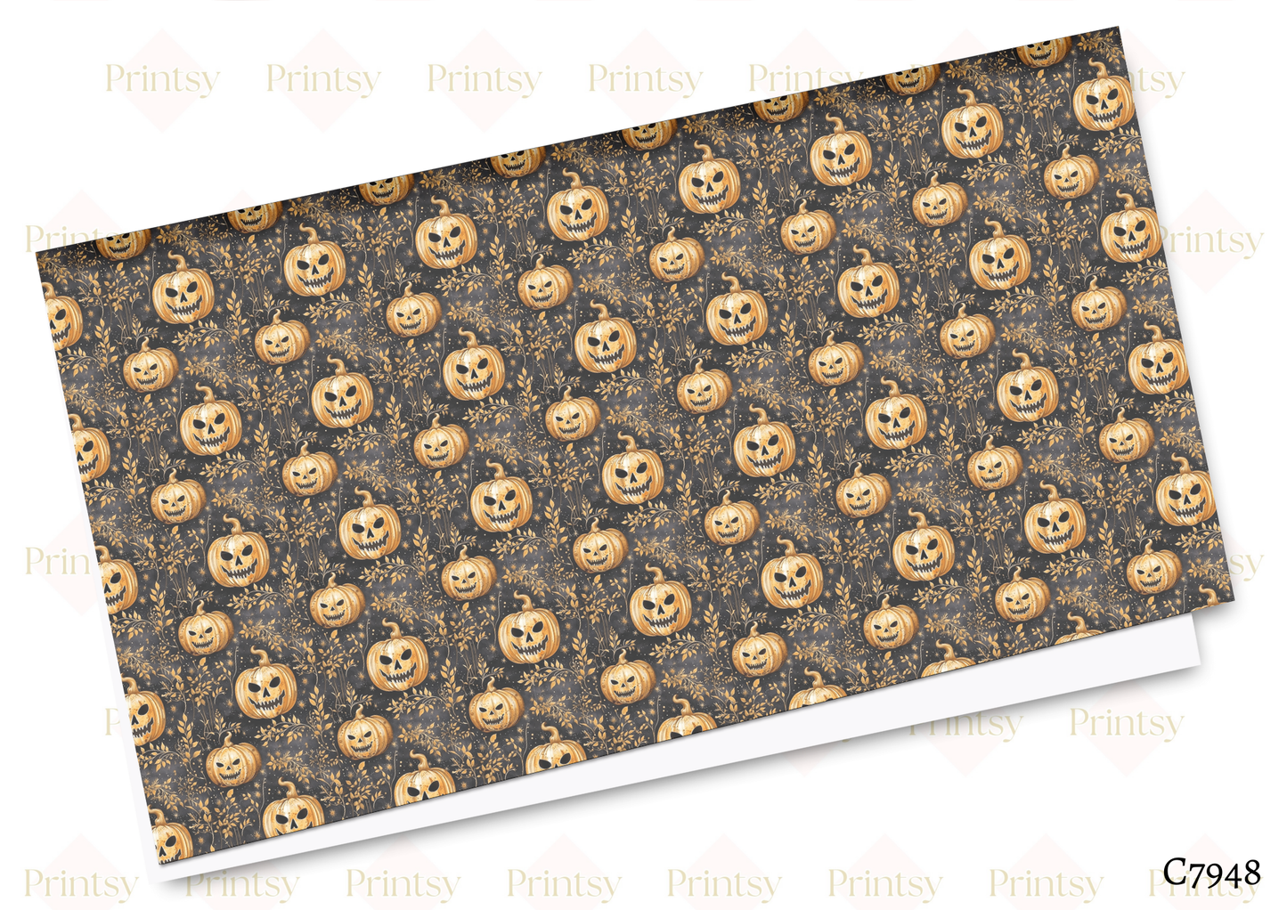 Halloween Pumpkin Canvas