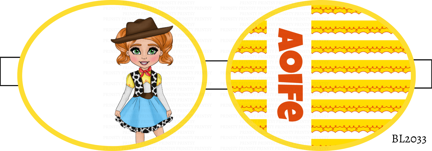 Toy Land Personalised Dolly Bow Loop