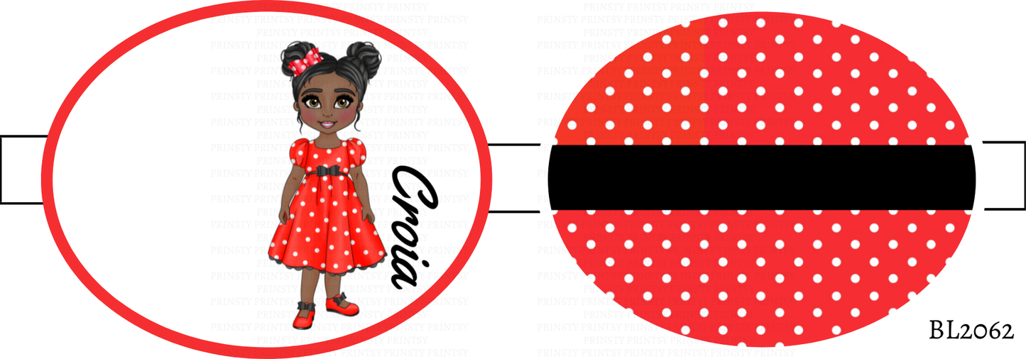 Spotty Dress Dolly Bow Loop