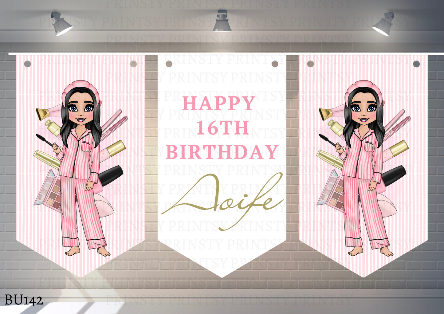 Make Up Dolly Bunting