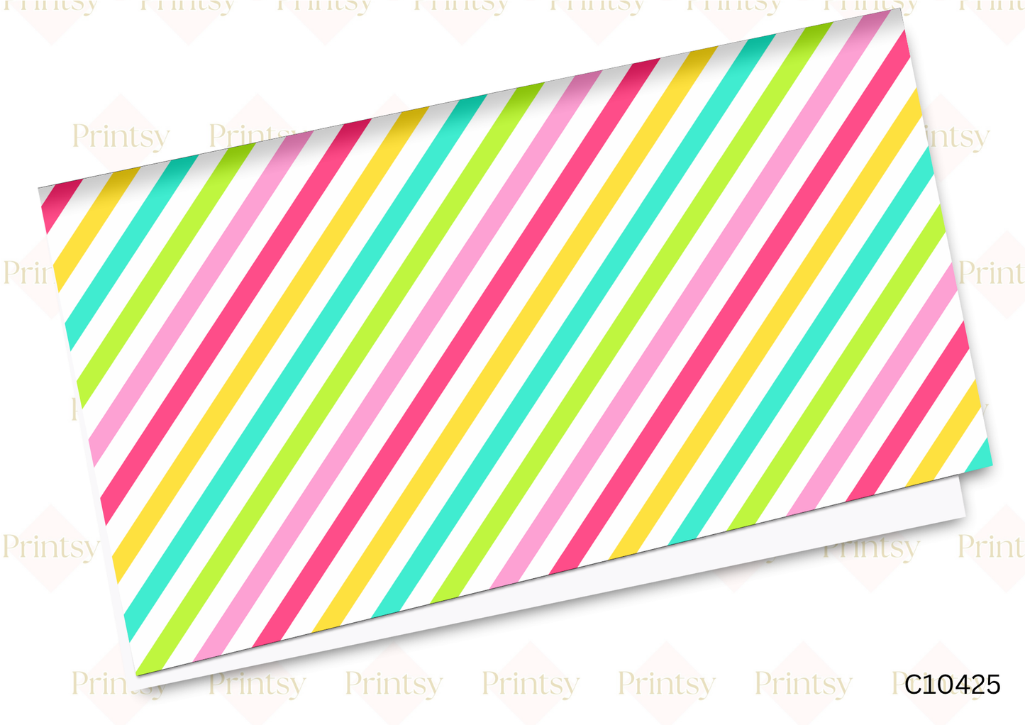 Summer Stripe Canvas