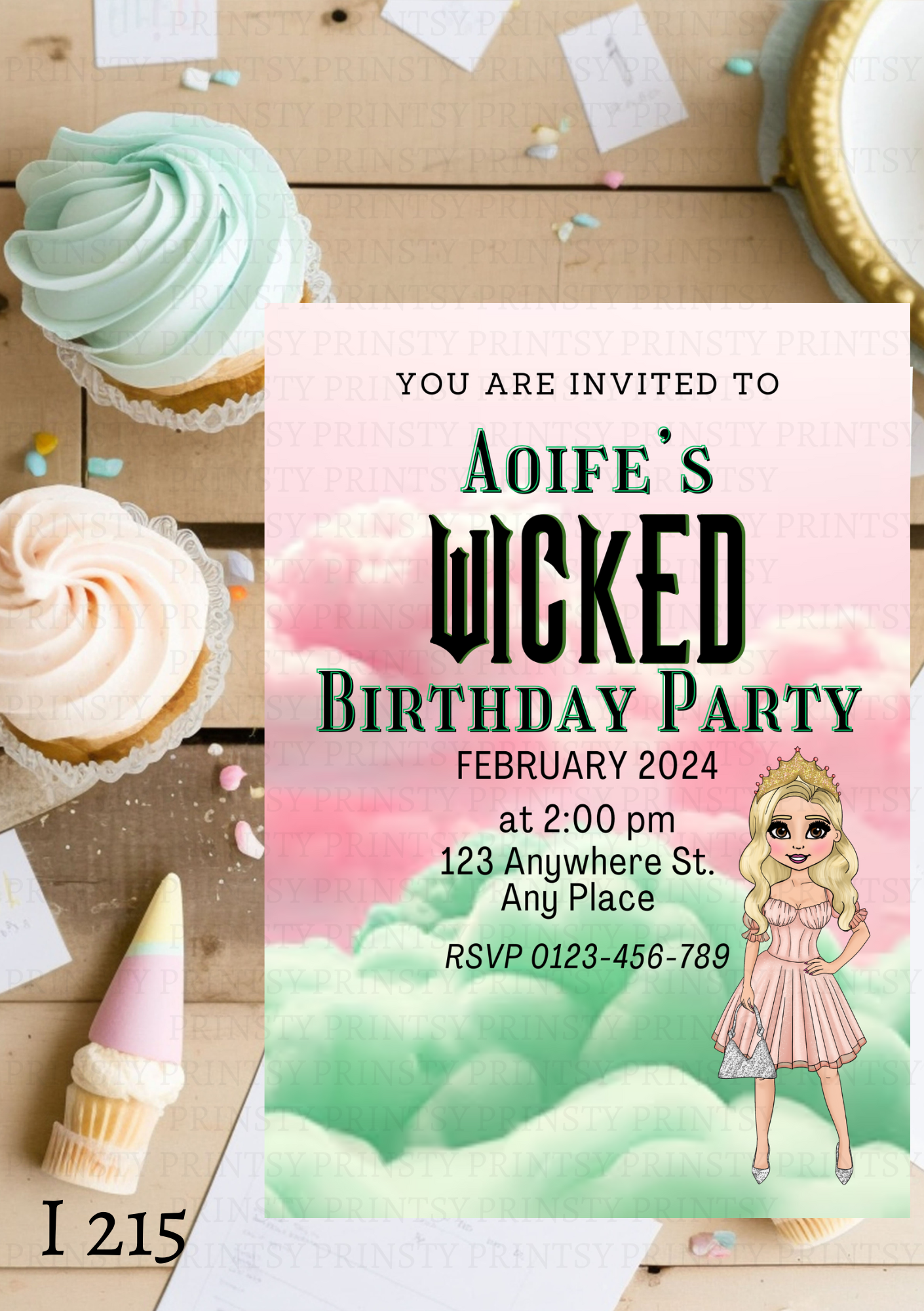 Wicked Birthday Invite