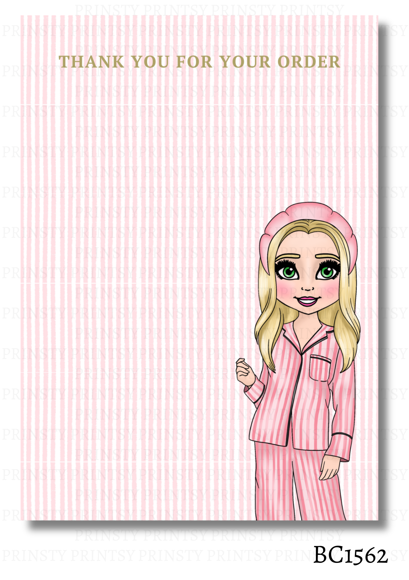 Make Up Dolly Bow Cards