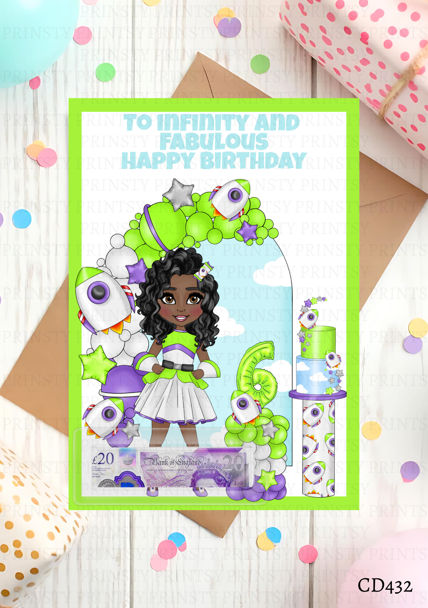 Toy Land Dolly Money Card