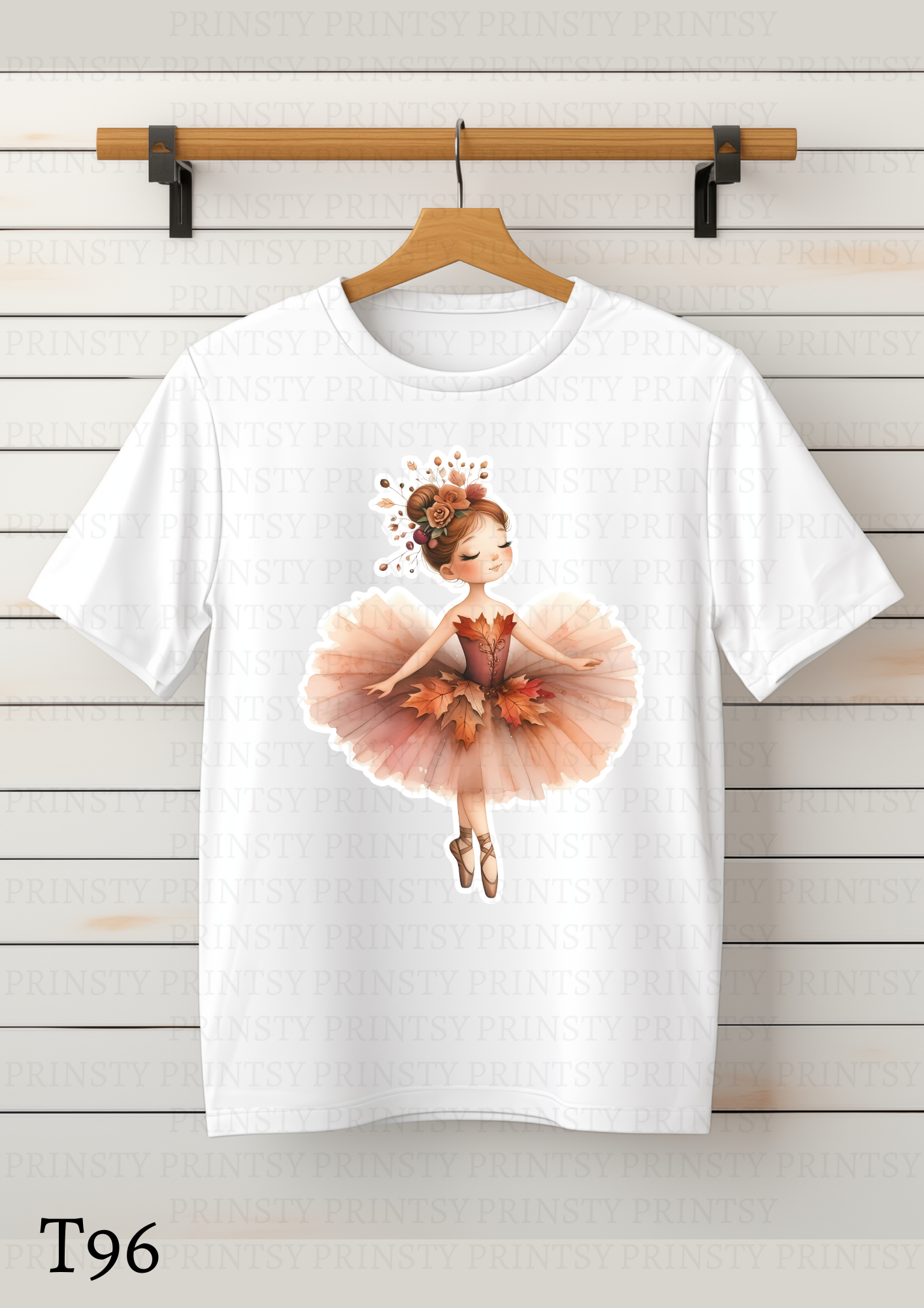 Autumn Ballerina Kids T-Shirt