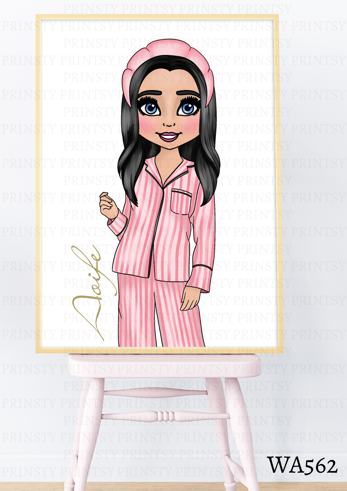 Make Up Dolly Wall Art