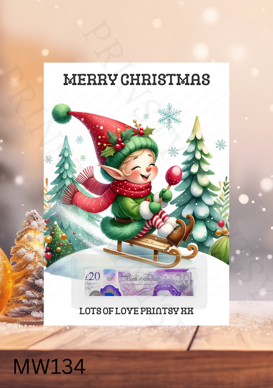 Christmas Money Card