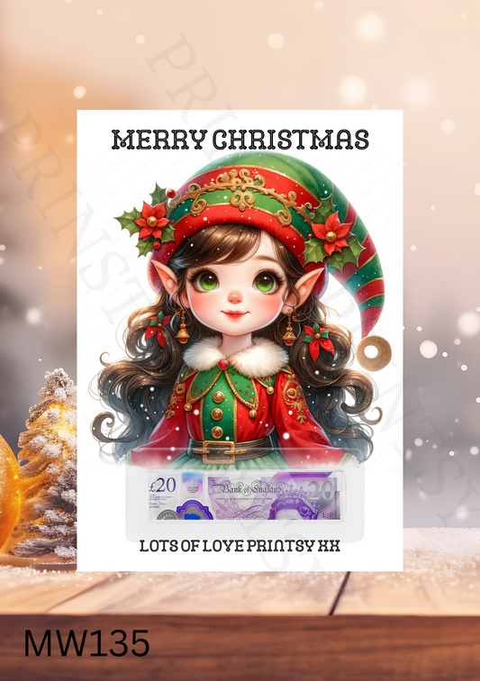 Christmas Money Card