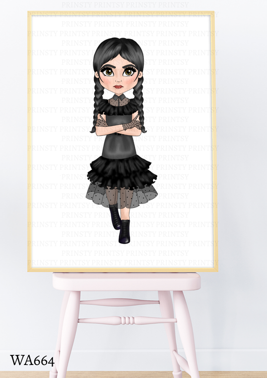 Spooky & Kooky Dolly Wall Art
