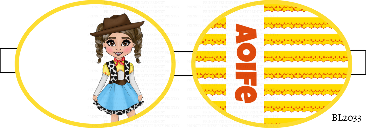 Toy Land Personalised Dolly Bow Loop