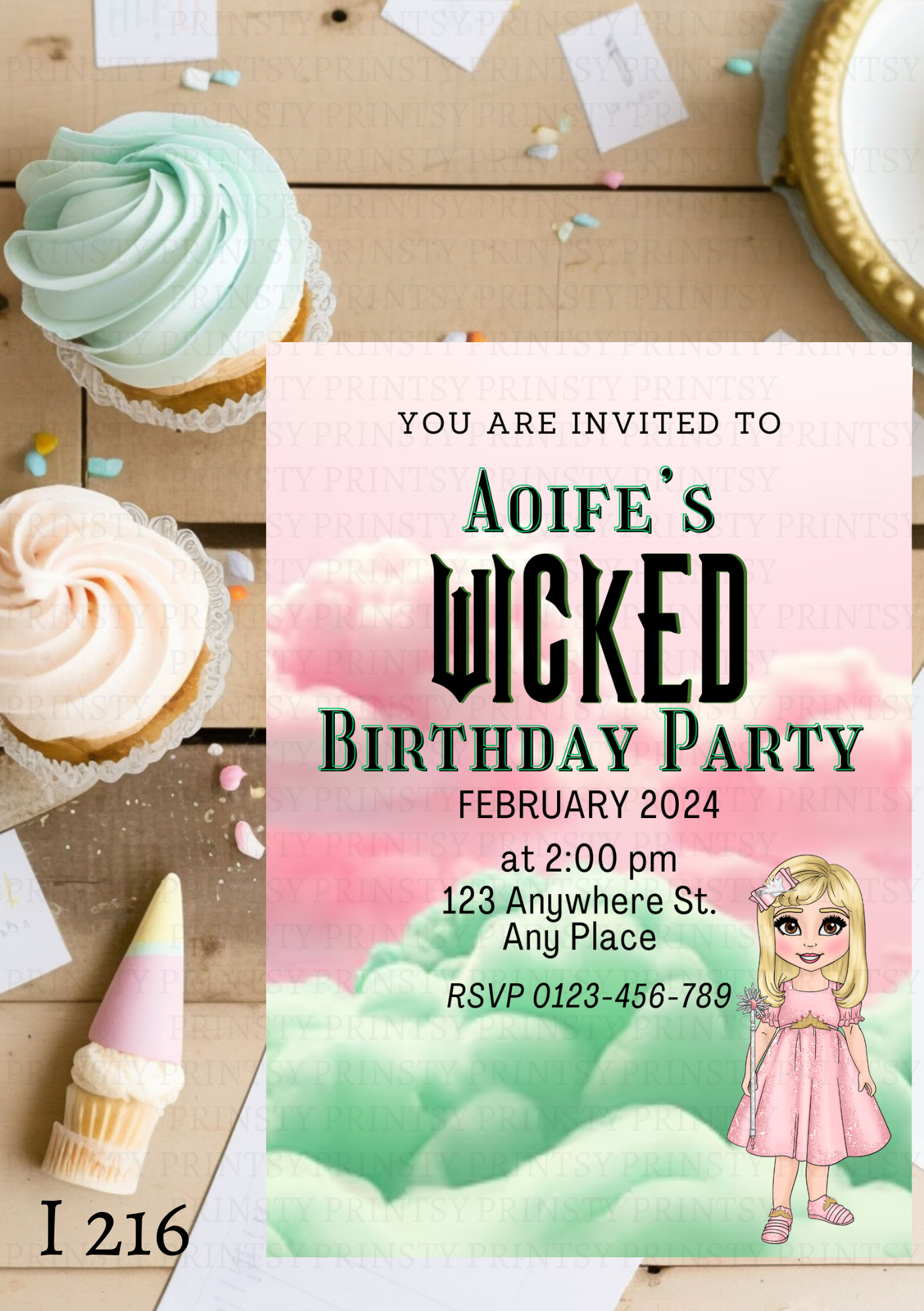 Wicked Birthday Invite