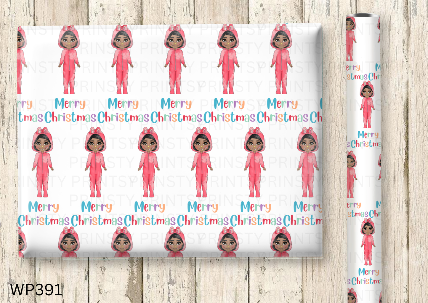 Mini Magic Monsters Dolly Wrapping Paper