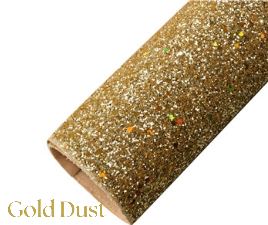 Gold Dust Chunky Glitter Sheet