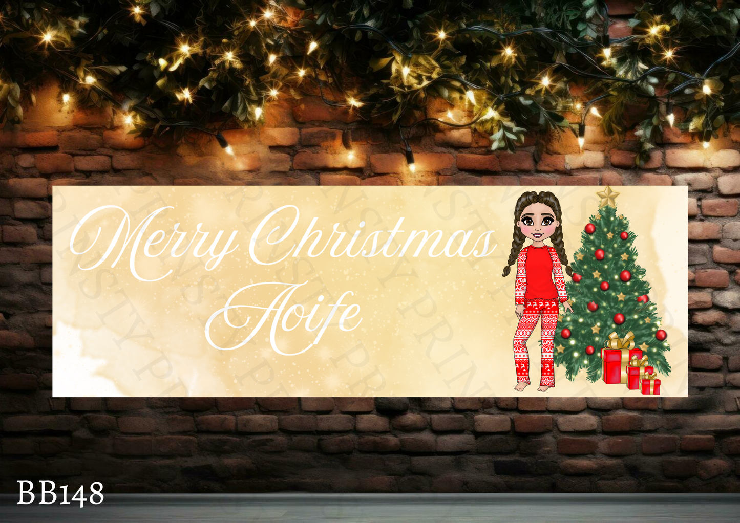 Family Christmas Banner
