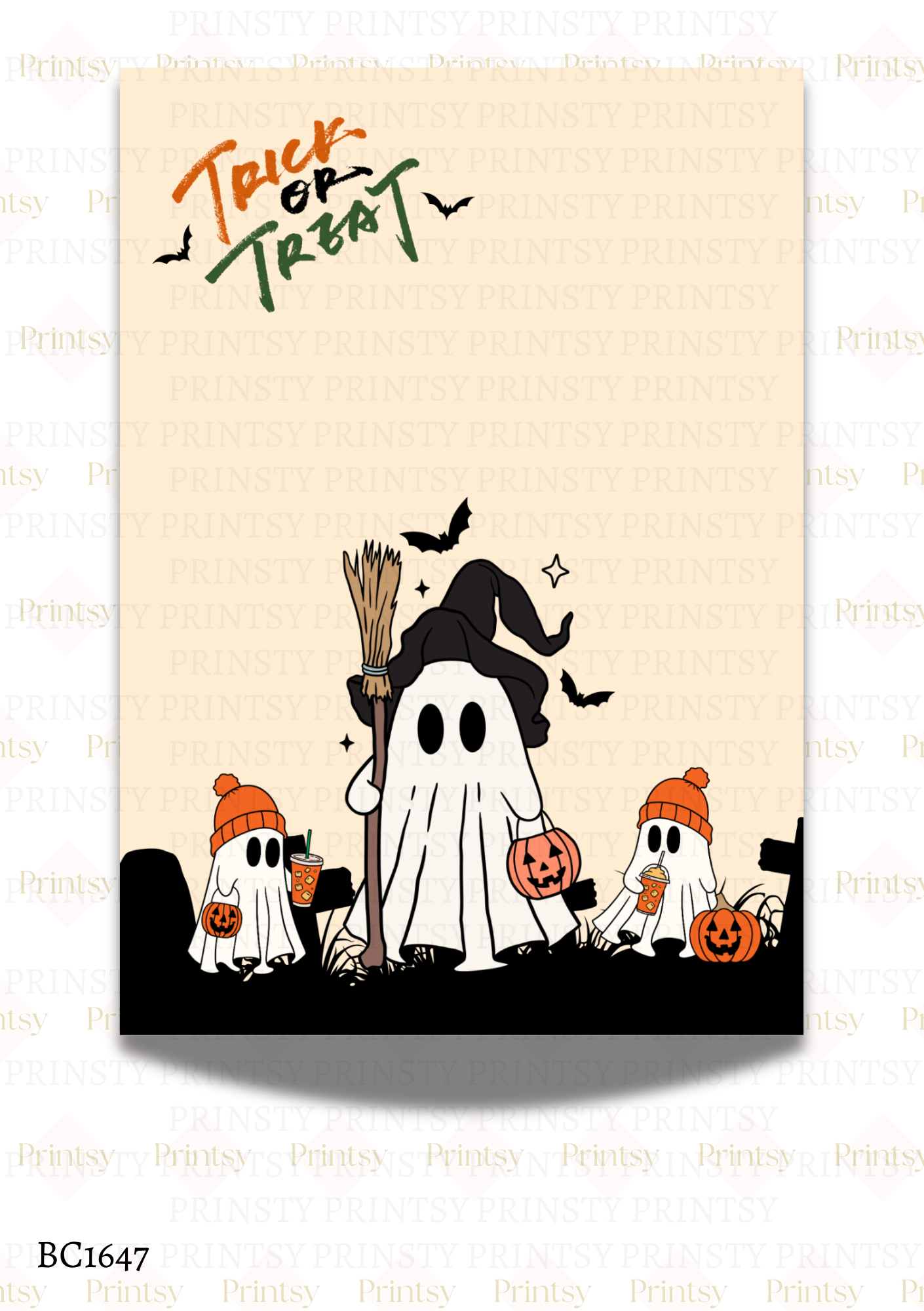 Halloween Bow Card