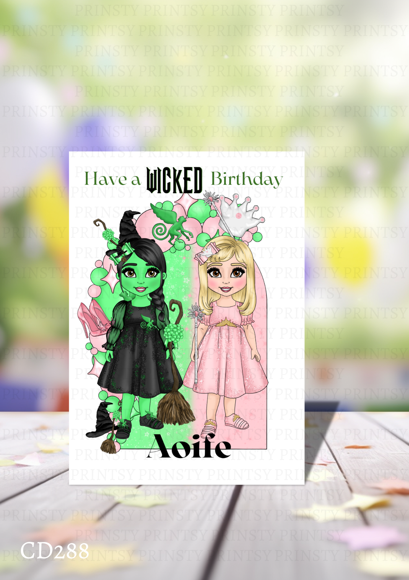 Wicked Birthday Card