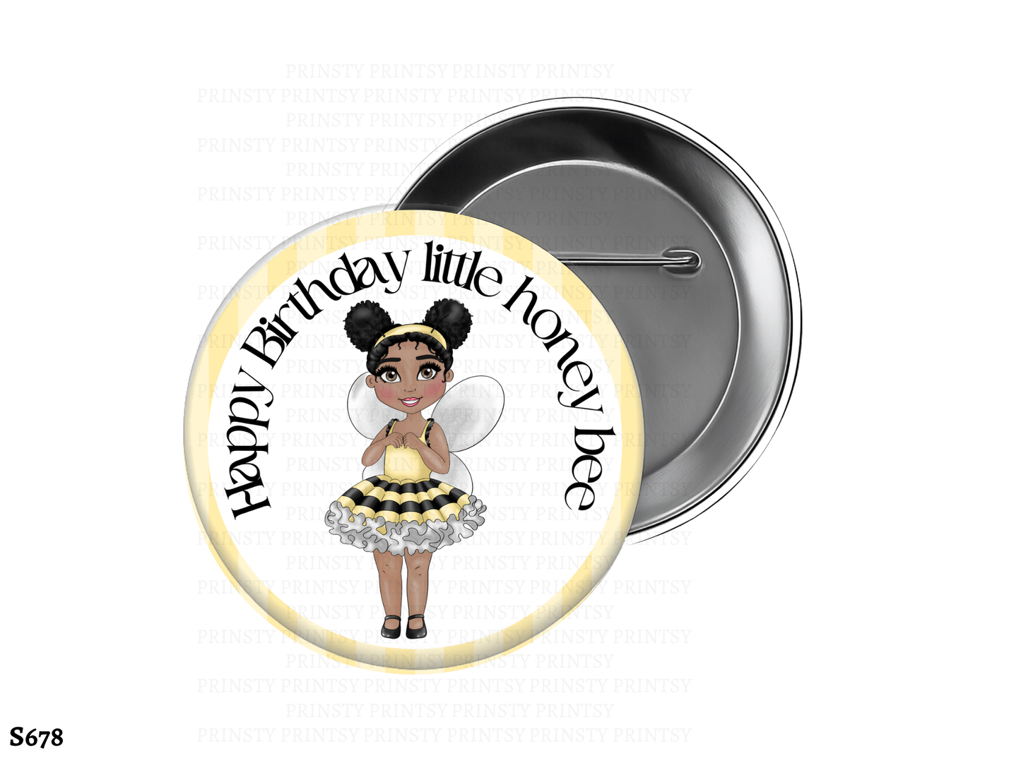 Little Honey Bee Dolly BowBitz/Badges