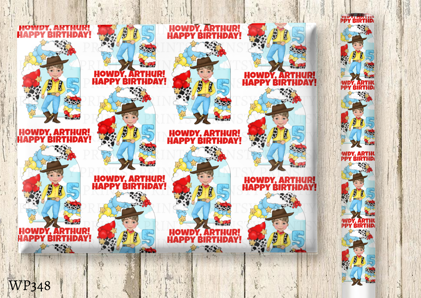 Toy Land Dude Wrapping Paper