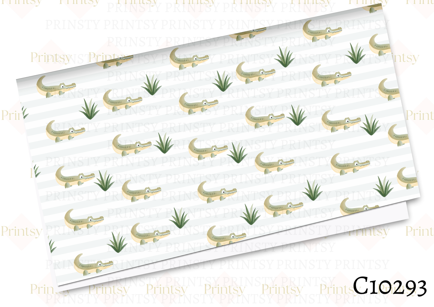 Crocodile Canvas
