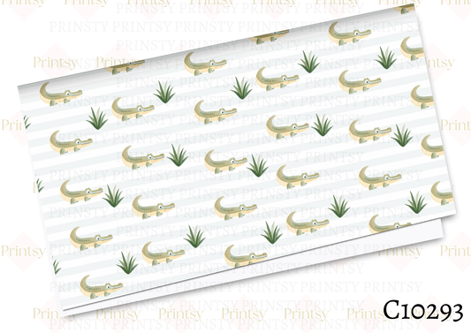 Crocodile Canvas