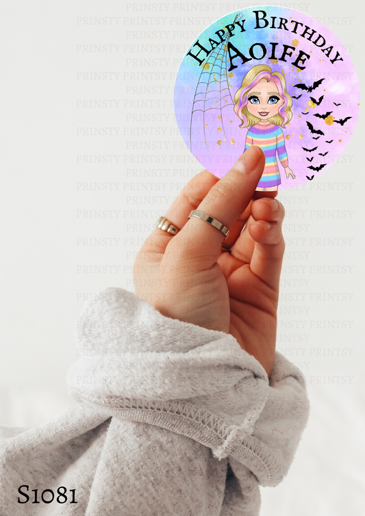 Spooky & Kooky Dolly Sticker Sheet