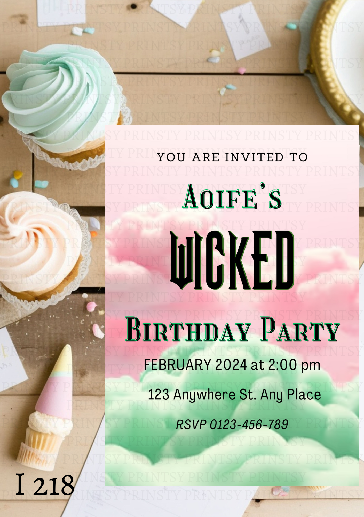 Wicked Birthday Invite