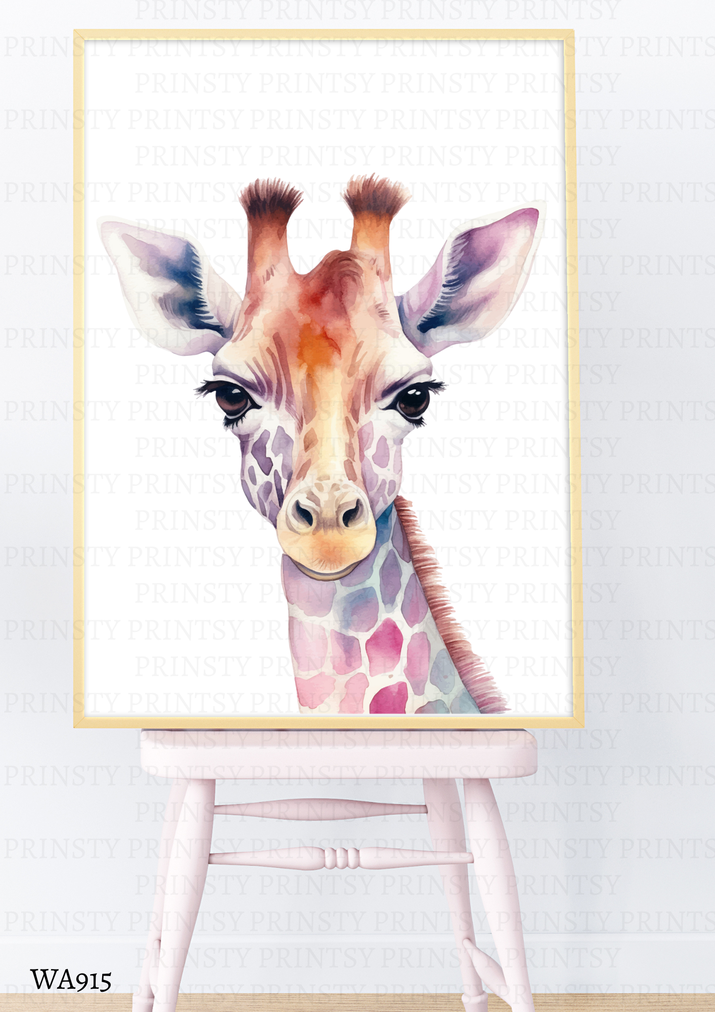 Giraffe Wall Art