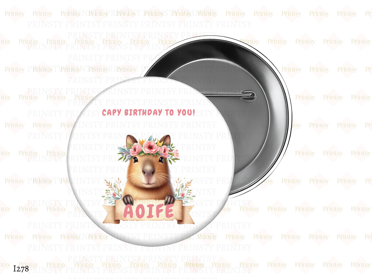 Capybara BowBitz/Badges
