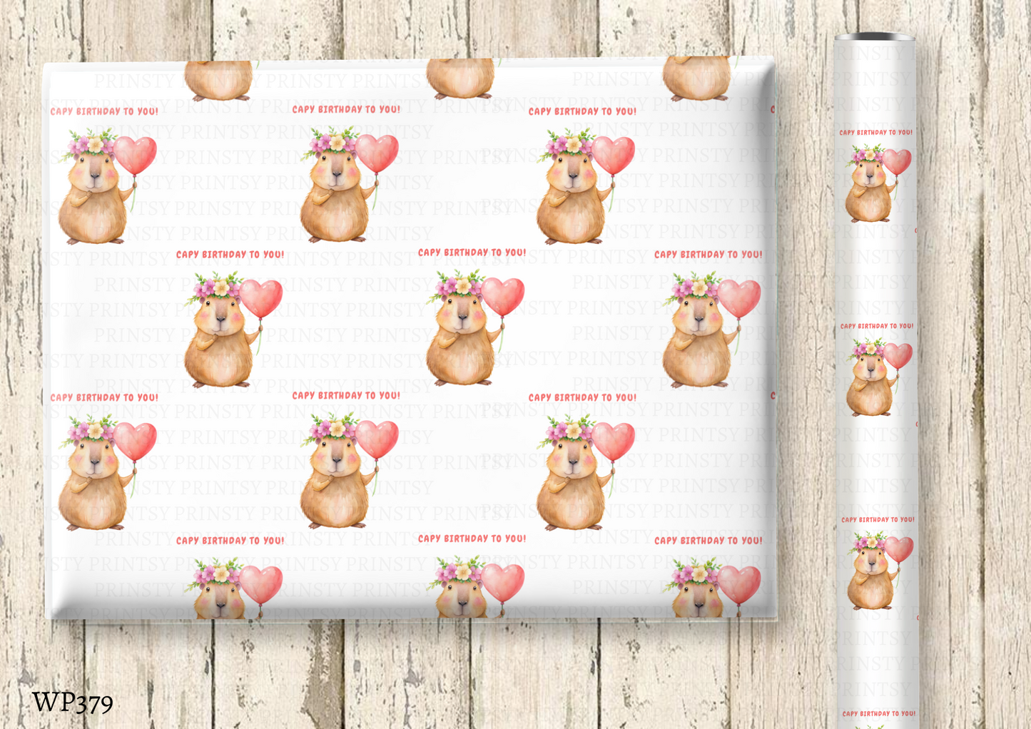 Capybara Wrapping Paper