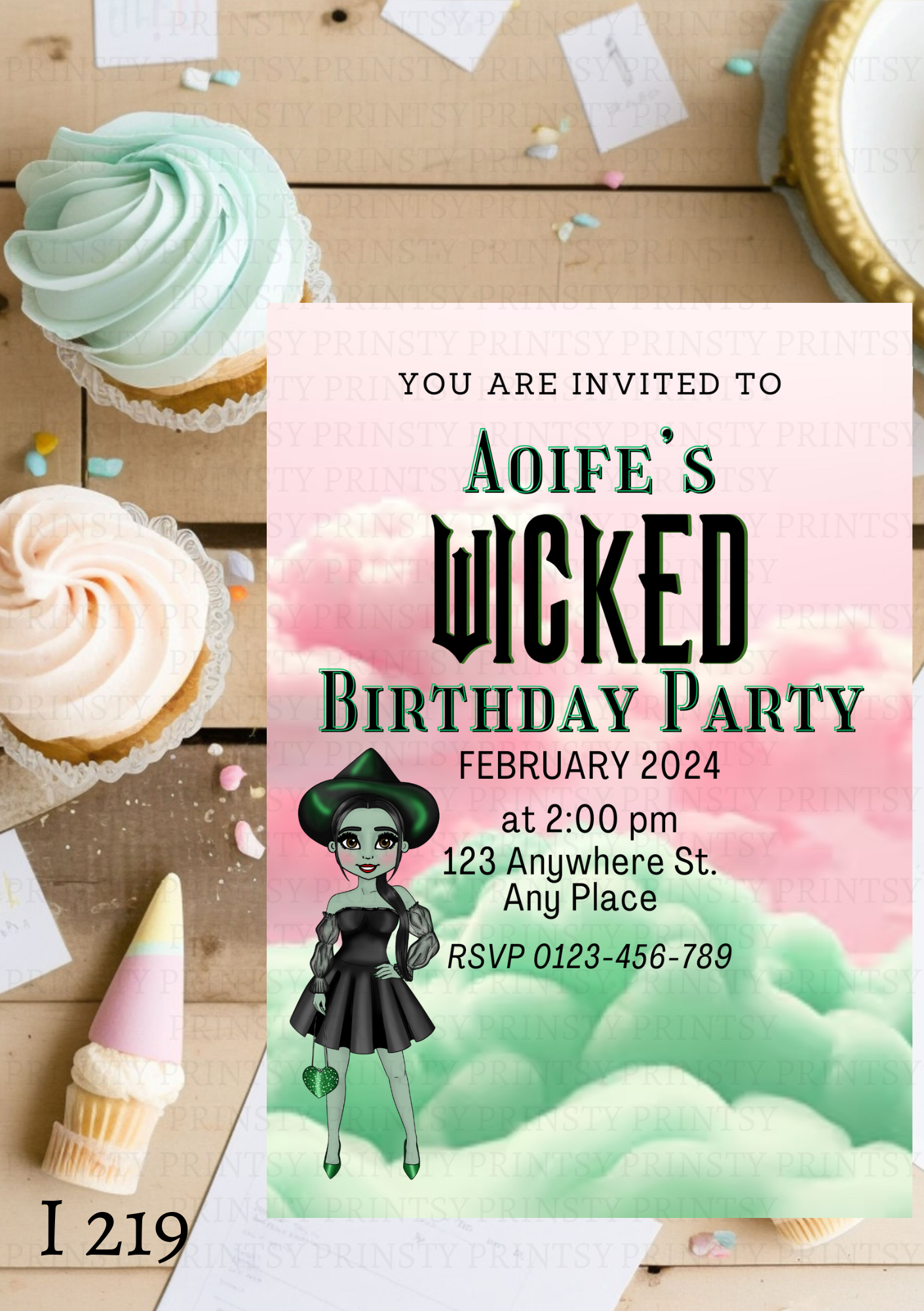 Wicked Birthday Invite