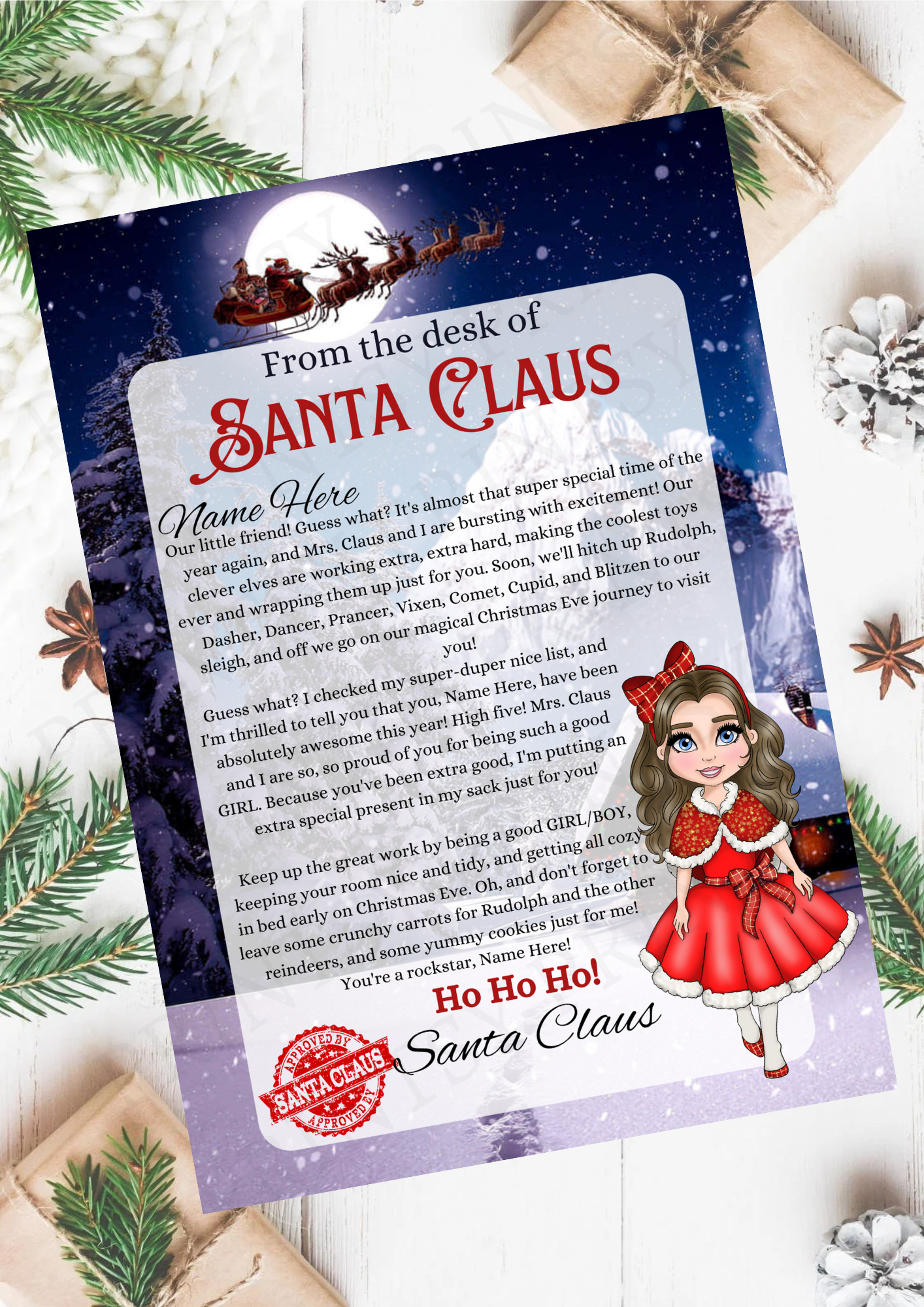 From Santa Claus Letter