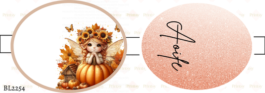 Sunflower Autumn Fairy Bow Loop