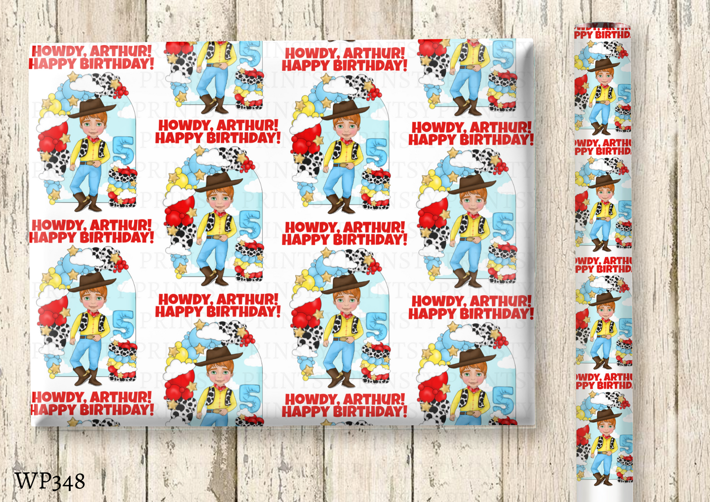 Toy Land Dude Wrapping Paper