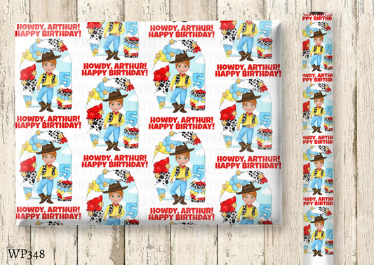 Toy Land Dude Wrapping Paper