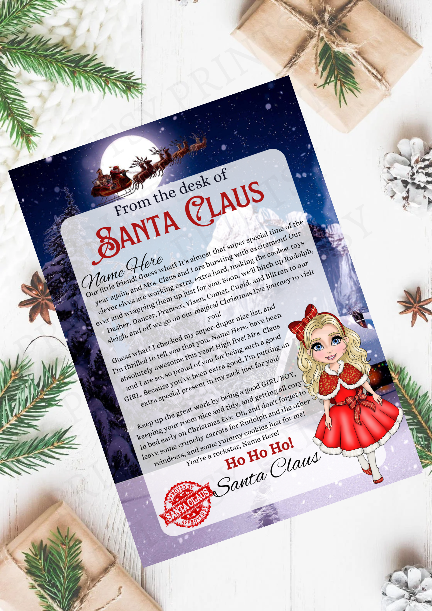 From Santa Claus Letter