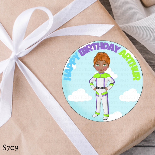 Toy Land Dude Sticker Sheet