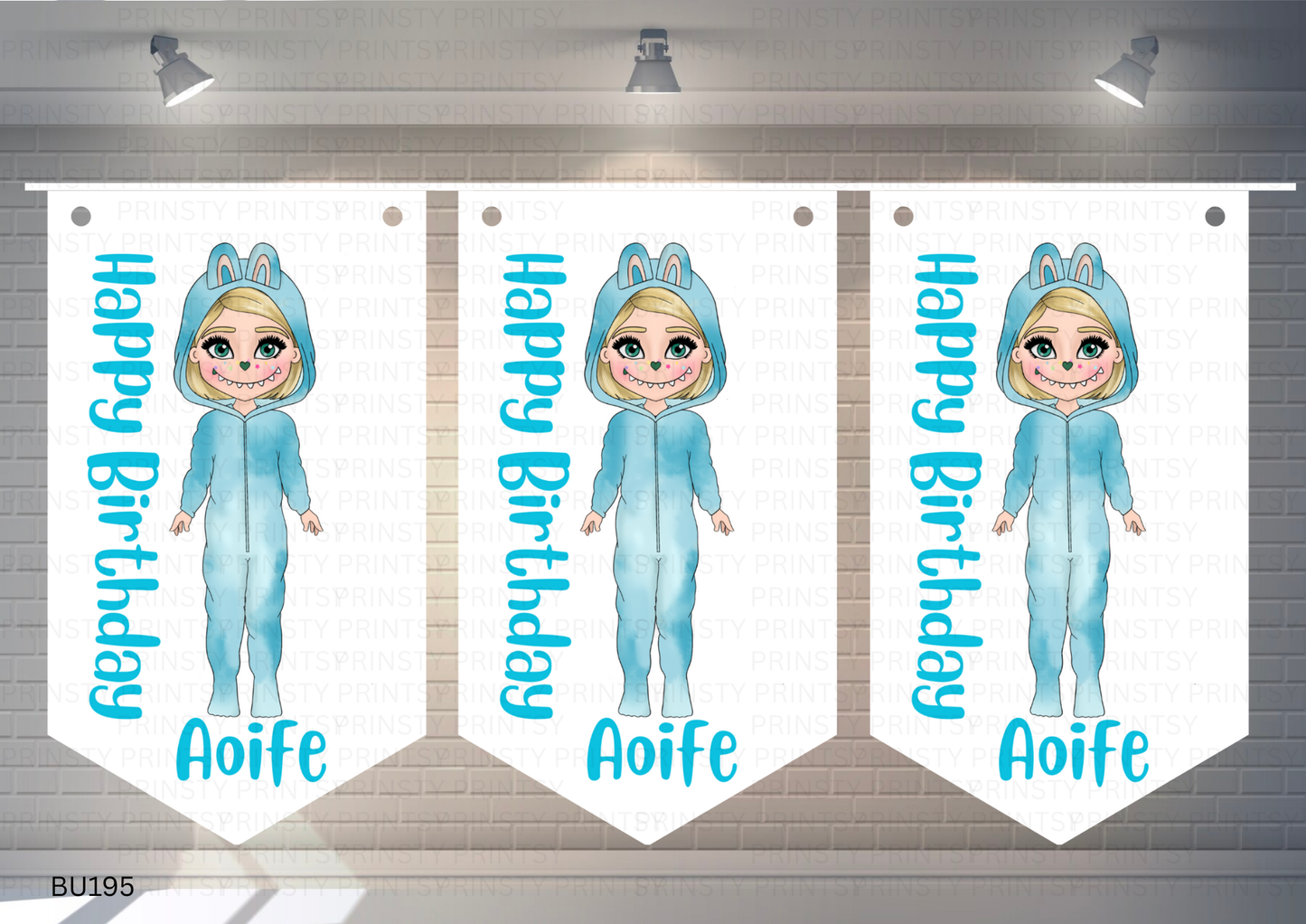 Mini Magic Monster Dolly Bunting