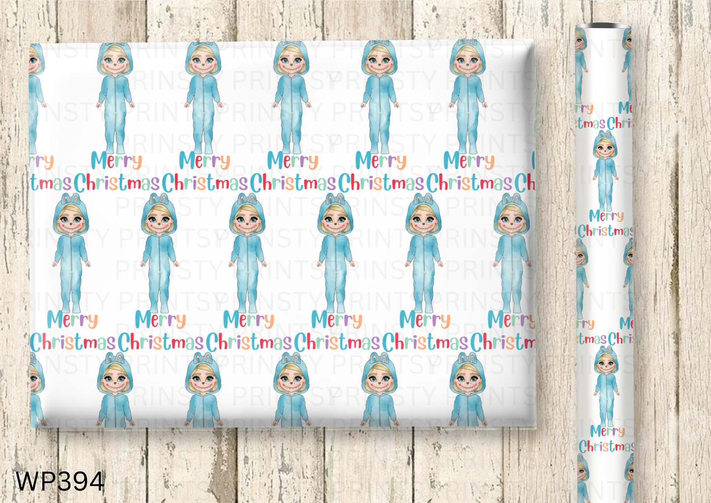 Mini Magic Monsters Dolly Wrapping Paper